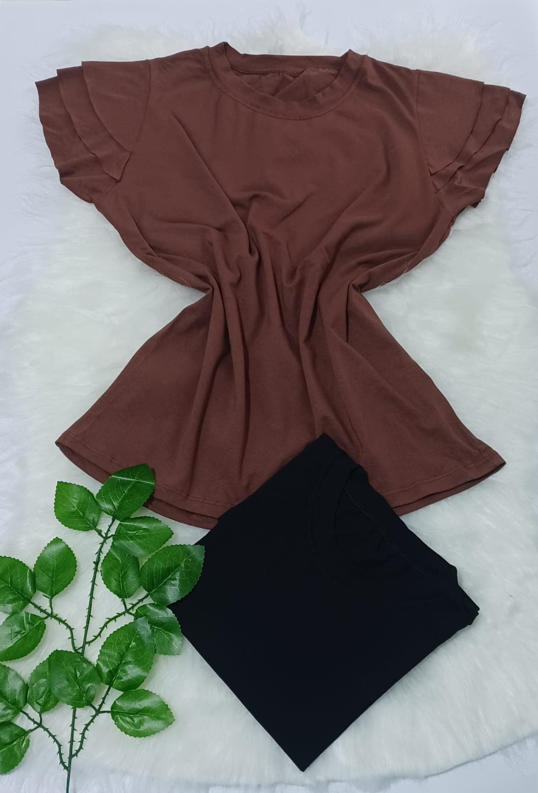 Blusa Básica 3/4 Mangas